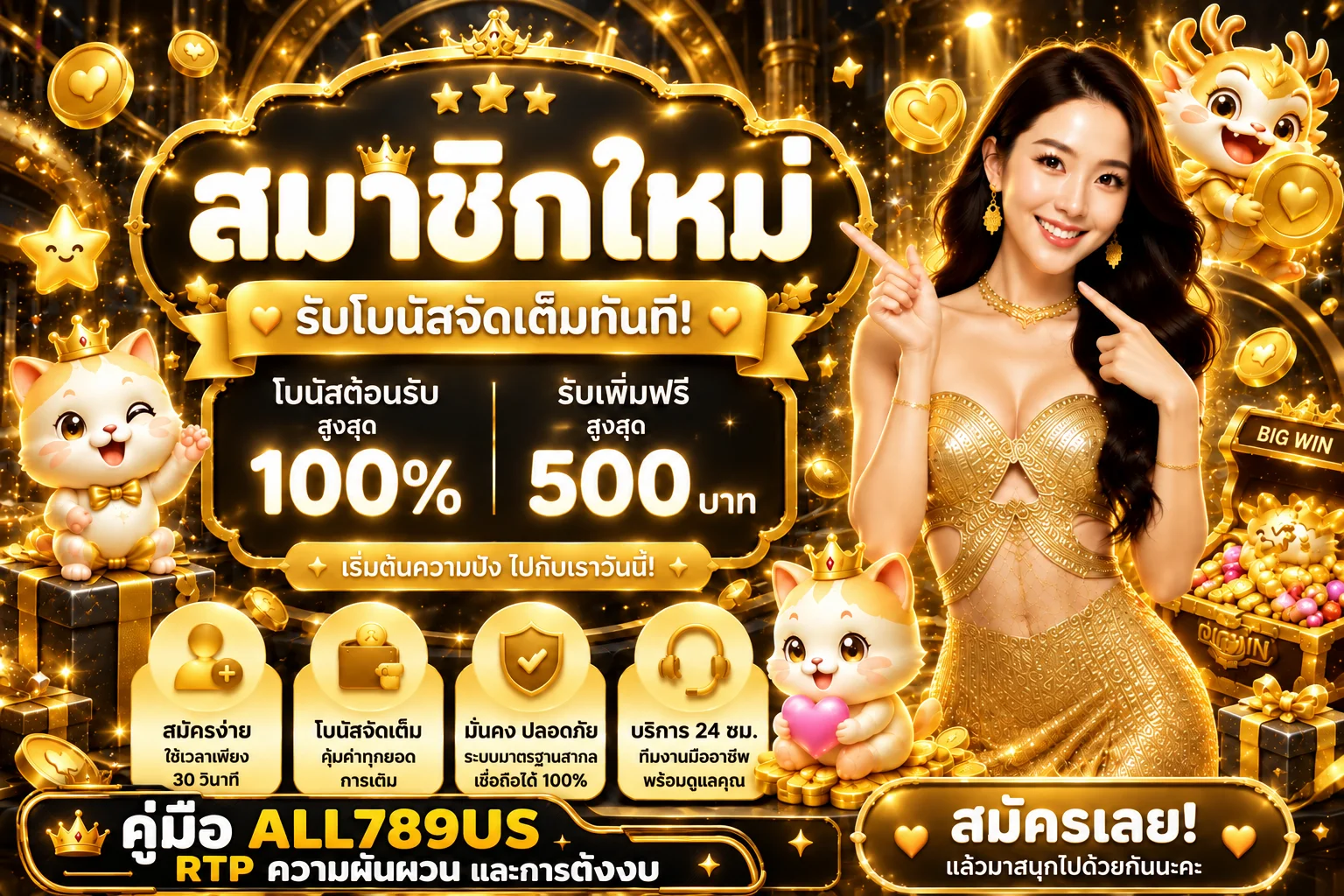 ALL789US ตั้งงบสล็อต เข้าใจ RTP และความผันผวน
